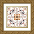 thumbnail image 1 of Wang, Melissa 15x15 Gold Ornate Wood Framed with Double Matting Museum Art Print Titled - Summertime Ceramic VI, 1 of 4