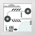 thumbnail image 1 of Wang, Melissa 15x15 White Modern Wood Framed Museum Art Print Titled - Disco VII, 1 of 4