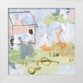 thumbnail image 1 of Wang, Melissa 15x15 White Modern Wood Framed Museum Art Print Titled - Hopscotch Doodles II, 1 of 4
