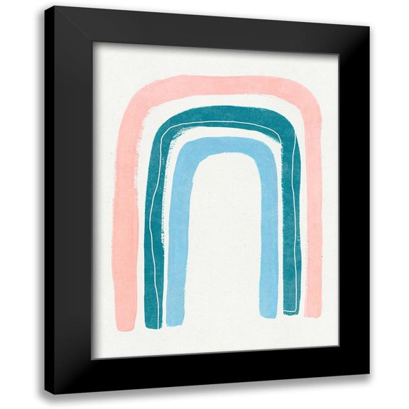 Wang, Melissa 15x18 Black Modern Framed Museum Art Print Titled - Stand Still II