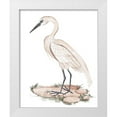 thumbnail image 1 of Wang, Melissa 15x18 White Modern Wood Framed Museum Art Print Titled - A White Heron I, 1 of 4