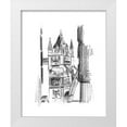 thumbnail image 1 of Wang, Melissa 15x18 White Modern Wood Framed Museum Art Print Titled - Day Street IV, 1 of 4