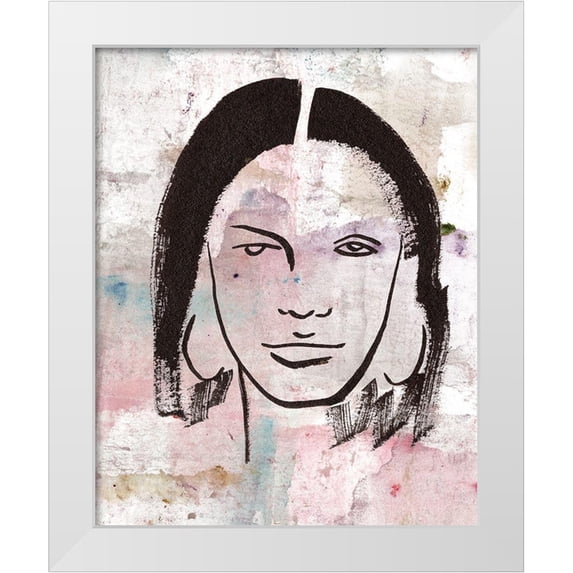 Wang, Melissa 15x18 White Modern Wood Framed Museum Art Print Titled - Feminas II