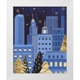 thumbnail image 1 of Wang, Melissa 15x18 White Modern Wood Framed Museum Art Print Titled - Holiday Night IV, 1 of 4