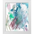 thumbnail image 1 of Wang, Melissa 15x18 White Modern Wood Framed Museum Art Print Titled - Magenta Wave Form IV, 1 of 4