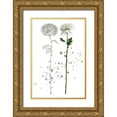 thumbnail image 1 of Wang, Melissa 17x24 Gold Ornate Wood Framed with Double Matting Museum Art Print Titled - Botany Flower IV, 1 of 4