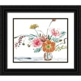 thumbnail image 1 of Wang, Melissa 18x15 Black Ornate Wood Framed with Double Matting Museum Art Print Titled - Celebration Bouquet II, 1 of 4