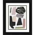 thumbnail image 1 of Wang, Melissa 19x24 Black Ornate Wood Framed with Double Matting Museum Art Print Titled - Underground Shapes IV, 1 of 4