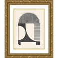 thumbnail image 1 of Wang, Melissa 19x24 Gold Ornate Wood Framed with Double Matting Museum Art Print Titled - Unknown Space IV, 1 of 4