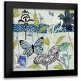thumbnail image 1 of Wang, Melissa 20x20 Black Modern Framed Museum Art Print Titled - Fragile Wings V, 1 of 5