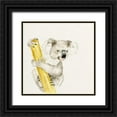 thumbnail image 1 of Wang, Melissa 20x20 Black Ornate Wood Framed with Double Matting Museum Art Print Titled - Baby Koala II, 1 of 4