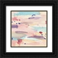 thumbnail image 1 of Wang, Melissa 20x20 Black Ornate Wood Framed with Double Matting Museum Art Print Titled - Fluir II, 1 of 4