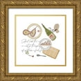 thumbnail image 1 of Wang, Melissa 20x20 Gold Ornate Wood Framed with Double Matting Museum Art Print Titled - Autumn Baking Diary II, 1 of 4
