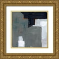 thumbnail image 1 of Wang, Melissa 20x20 Gold Ornate Wood Framed with Double Matting Museum Art Print Titled - Concrete Wall IV, 1 of 4