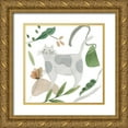 thumbnail image 1 of Wang, Melissa 20x20 Gold Ornate Wood Framed with Double Matting Museum Art Print Titled - Morning Tiger III, 1 of 4