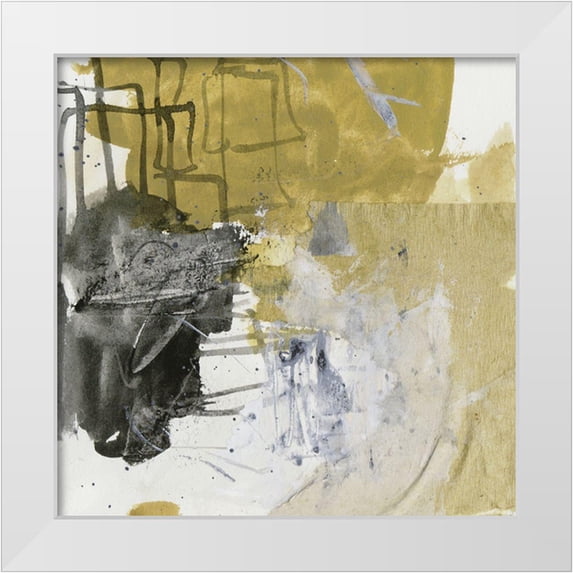 Wang, Melissa 20x20 White Modern Wood Framed Museum Art Print Titled - Loess Plateau III