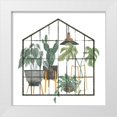 thumbnail image 1 of Wang, Melissa 20x20 White Modern Wood Framed Museum Art Print Titled - My Greenhouse I, 1 of 4