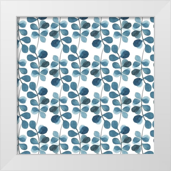 Wang, Melissa 20x20 White Modern Wood Framed Museum Art Print Titled - Sleep to Dream Collection I