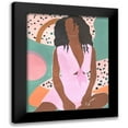 thumbnail image 1 of Wang, Melissa 20x24 Black Modern Framed Museum Art Print Titled - Curly Lady III, 1 of 5