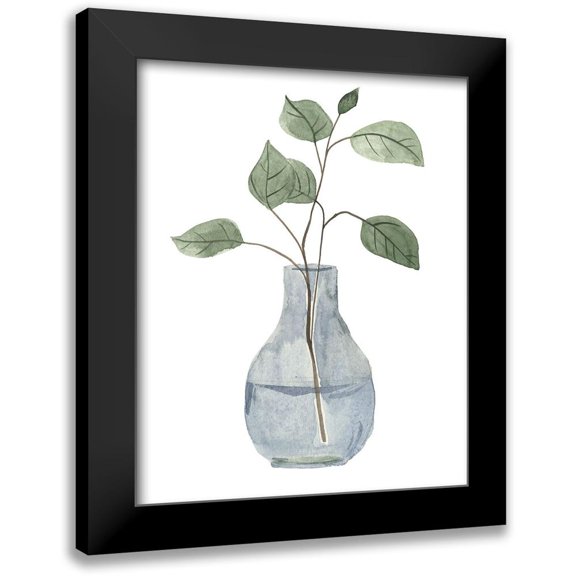 Wang, Melissa 20x24 Black Modern Framed Museum Art Print Titled - Misty IV