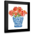 thumbnail image 1 of Wang, Melissa 20x24 Black Modern Framed Museum Art Print Titled - Sweet Peonies II, 1 of 5