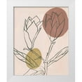 thumbnail image 1 of Wang, Melissa 20x24 White Modern Wood Framed Museum Art Print Titled - Blush I, 1 of 4