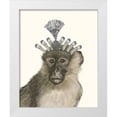thumbnail image 1 of Wang, Melissa 20x24 White Modern Wood Framed Museum Art Print Titled - Majestic Monkey II, 1 of 4