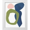 thumbnail image 1 of Wang, Melissa 20x24 White Modern Wood Framed Museum Art Print Titled - Scattered Meadow II, 1 of 4