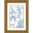 thumbnail image 1 of Wang, Melissa 21x32 Gold Ornate Wood Framed with Double Matting Museum Art Print Titled - Monkey Land III, 1 of 4