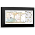 thumbnail image 1 of Wang, Melissa 24x14 Black Modern Framed Museum Art Print Titled - Nice View I, 1 of 5