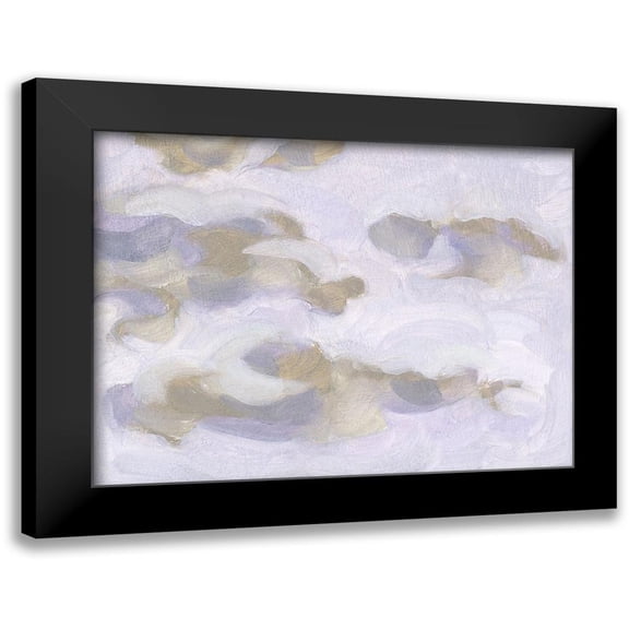 Wang, Melissa 24x19 Black Modern Framed Museum Art Print Titled - Violet Sky II