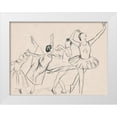 thumbnail image 1 of Wang, Melissa 24x19 White Modern Wood Framed Museum Art Print Titled - La Ballerine II, 1 of 4