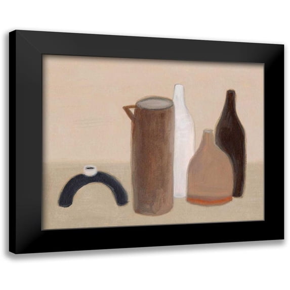 Wang, Melissa 24x20 Black Modern Framed Museum Art Print Titled - Studio Still I