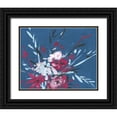 thumbnail image 1 of Wang, Melissa 24x20 Black Ornate Wood Framed with Double Matting Museum Art Print Titled - Blooming Night III, 1 of 4