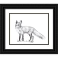 thumbnail image 1 of Wang, Melissa 24x20 Black Ornate Wood Framed with Double Matting Museum Art Print Titled - Wildlife Trail I, 1 of 4
