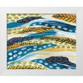 thumbnail image 1 of Wang, Melissa 24x20 White Modern Wood Framed Museum Art Print Titled - Feathery II, 1 of 4