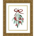 thumbnail image 1 of Wang, Melissa 25x32 Gold Ornate Wood Framed with Double Matting Museum Art Print Titled - Come Across II, 1 of 4