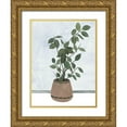 thumbnail image 1 of Wang, Melissa 25x32 Gold Ornate Wood Framed with Double Matting Museum Art Print Titled - Mes Plants I, 1 of 4