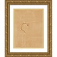 thumbnail image 1 of Wang, Melissa 25x32 Gold Ornate Wood Framed with Double Matting Museum Art Print Titled - Sediments I, 1 of 4
