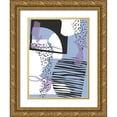 thumbnail image 1 of Wang, Melissa 25x32 Gold Ornate Wood Framed with Double Matting Museum Art Print Titled - Sounds of the Ocean II, 1 of 4