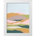 thumbnail image 1 of Wang, Melissa 25x32 White Modern Wood Framed Museum Art Print Titled - Cloud Layers II, 1 of 4