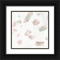 thumbnail image 1 of Wang, Melissa 26x26 Black Ornate Wood Framed with Double Matting Museum Art Print Titled - Blushing II, 1 of 4