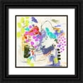 thumbnail image 1 of Wang, Melissa 26x26 Black Ornate Wood Framed with Double Matting Museum Art Print Titled - Override I, 1 of 4