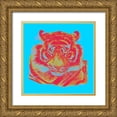 thumbnail image 1 of Wang, Melissa 26x26 Gold Ornate Wood Framed with Double Matting Museum Art Print Titled - Pop Wild World II, 1 of 4