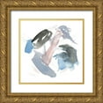 thumbnail image 1 of Wang, Melissa 26x26 Gold Ornate Wood Framed with Double Matting Museum Art Print Titled - Snow Storm III, 1 of 4