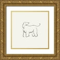 thumbnail image 1 of Wang, Melissa 26x26 Gold Ornate Wood Framed with Double Matting Museum Art Print Titled - Stay I, 1 of 4