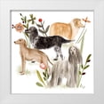thumbnail image 1 of Wang, Melissa 26x26 White Modern Wood Framed Museum Art Print Titled - A Little Walk II, 1 of 4