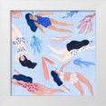 thumbnail image 1 of Wang, Melissa 26x26 White Modern Wood Framed Museum Art Print Titled - Gone Swimming III, 1 of 4