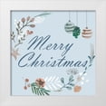 thumbnail image 1 of Wang, Melissa 26x26 White Modern Wood Framed Museum Art Print Titled - Snowy Christmas I, 1 of 4