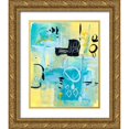 thumbnail image 1 of Wang, Melissa 26x32 Gold Ornate Wood Framed with Double Matting Museum Art Print Titled - Floating Atmosphere II, 1 of 4